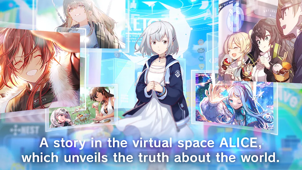 ALICE Fiction - Puzzle RPG MOD APK на Android — Бесплатные покупки — скриншот 1
