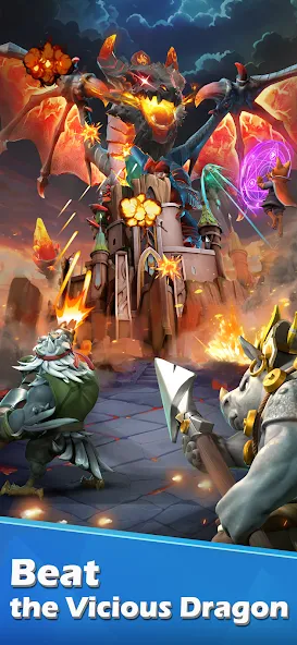 Animal Lords : Merge & Rumble — Много денег и ресурсов — скриншот 2 Animal Lords : Merge & Rumble — Много денег и ресурсов — скриншот 2