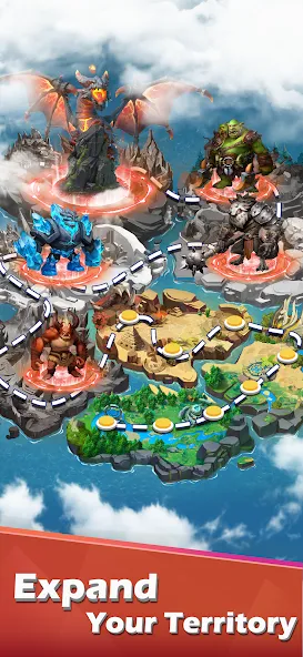 Animal Lords : Merge & Rumble — Много денег и ресурсов — скриншот 3 Animal Lords : Merge & Rumble — Много денег и ресурсов — скриншот 3