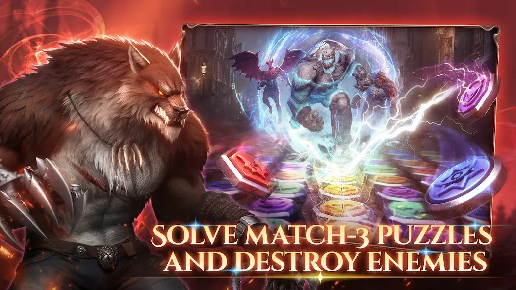 Myths of Moonrise MOD APK — Встроенное меню мода — скриншот 1