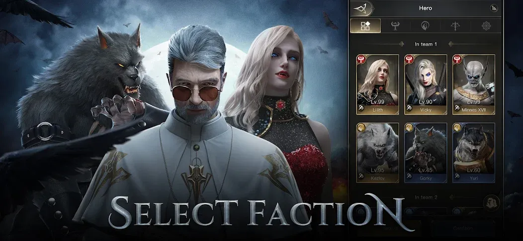 Nations of Darkness MOD APK на Android — Много денег и ресурсов — скриншот 3