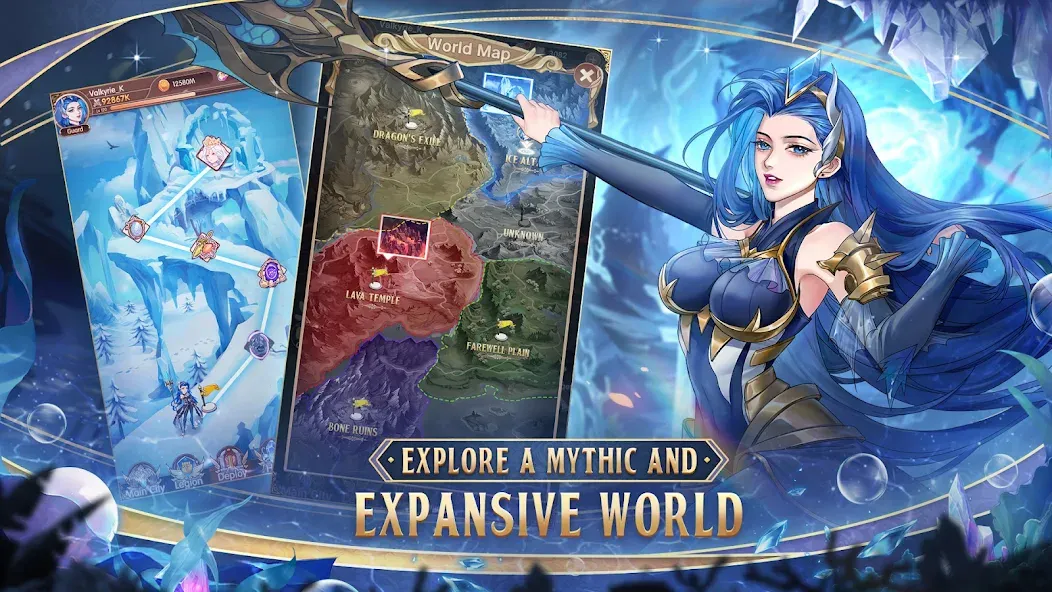 Legend of Almia:idle RPG на Андроид — Мод Много денег — скриншот 5