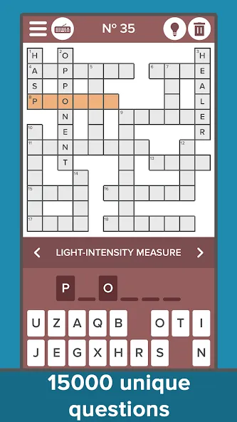 Crossword: Grand collection MOD APK — Все уровни открыты и без рекламы — скриншот 1