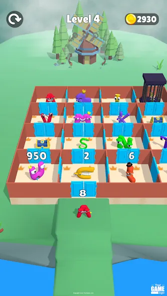 Скачать Alphabet Battle: Room Maze на Android — Бесмертие и много денег — скриншот 2 Скачать Alphabet Battle: Room Maze на Android — Бесмертие и много денег — скриншот 2