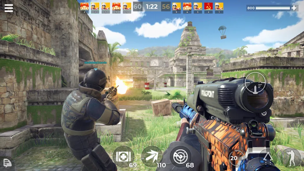 Скачать AWP Mode: Online Sniper Action на телефон — Много денег и патронов — скриншот 2