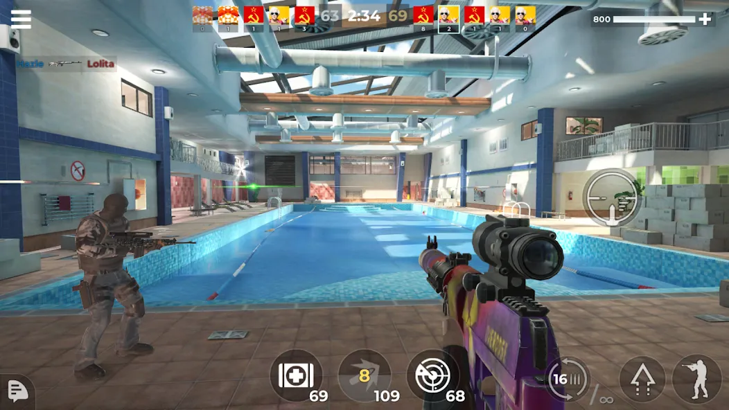 Скачать AWP Mode: Online Sniper Action на телефон — Много денег и патронов — скриншот 3