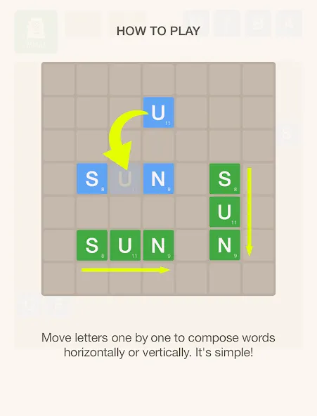 Word Monster Puzzle Mod APK Много денег — Скачать на Андроид — скриншот 4