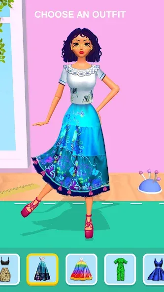 Doll Makeover - DIY 3D Dolly на Андроид — Мод Много денег — скриншот 4 Doll Makeover - DIY 3D Dolly на Андроид — Мод Много денег — скриншот 4