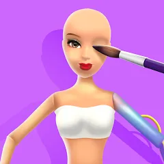 Doll Makeover - DIY 3D Dolly на Андроид — Мод Много денег