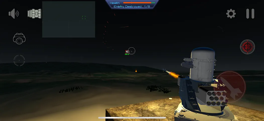C-RAM Simulator: Air defense MOD APK — Много денег — скриншот 2 C-RAM Simulator: Air defense MOD APK — Много денег — скриншот 2