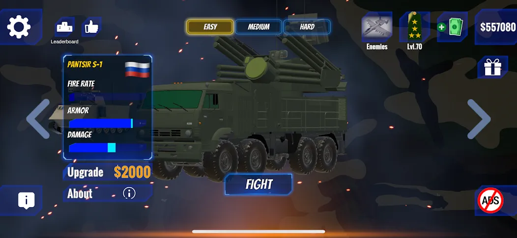 C-RAM Simulator: Air defense MOD APK — Много денег — скриншот 3 C-RAM Simulator: Air defense MOD APK — Много денег — скриншот 3