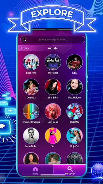 Tiles Hop: EDM Rush — Много денег — скриншот 3 Tiles Hop: EDM Rush — Много денег — скриншот 3