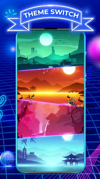 Tiles Hop: EDM Rush — Много денег — скриншот 5