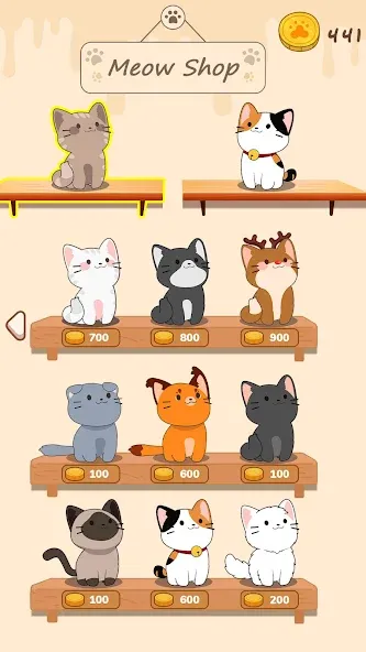 Скачать Duet Cats: Cute Cat Music — Много денег — скриншот 1