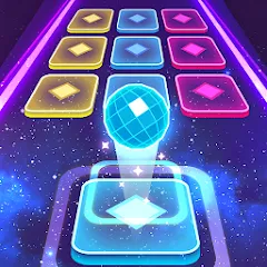 Скачать взлом Color Hop 3D - Music Game на Андроид — Много денег и без рекламы