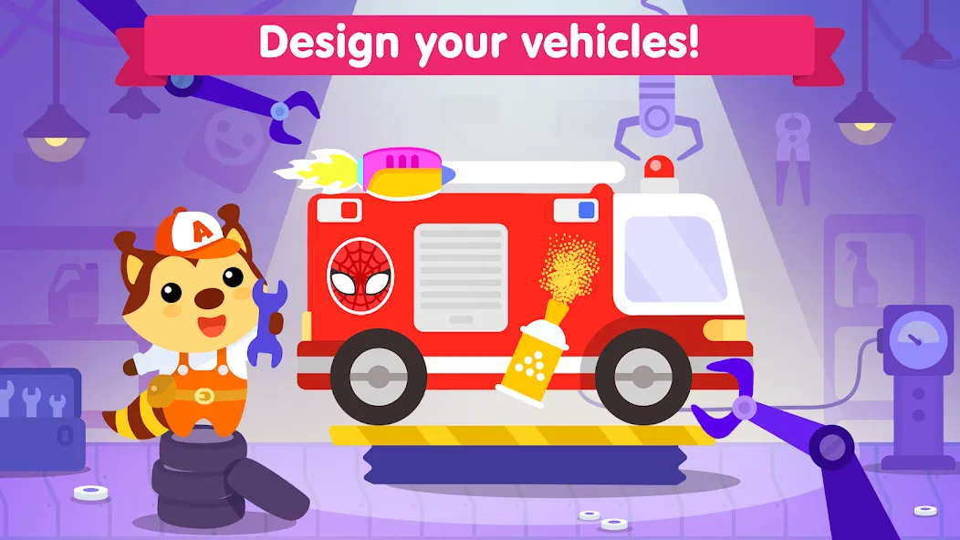 Car games for kids & toddler Mod APK Все открыто — Скачать на Андроид — скриншот 2