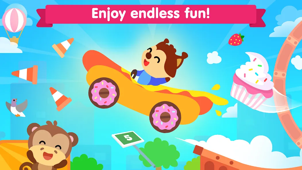 Car games for kids & toddler Mod APK Все открыто — Скачать на Андроид — скриншот 3