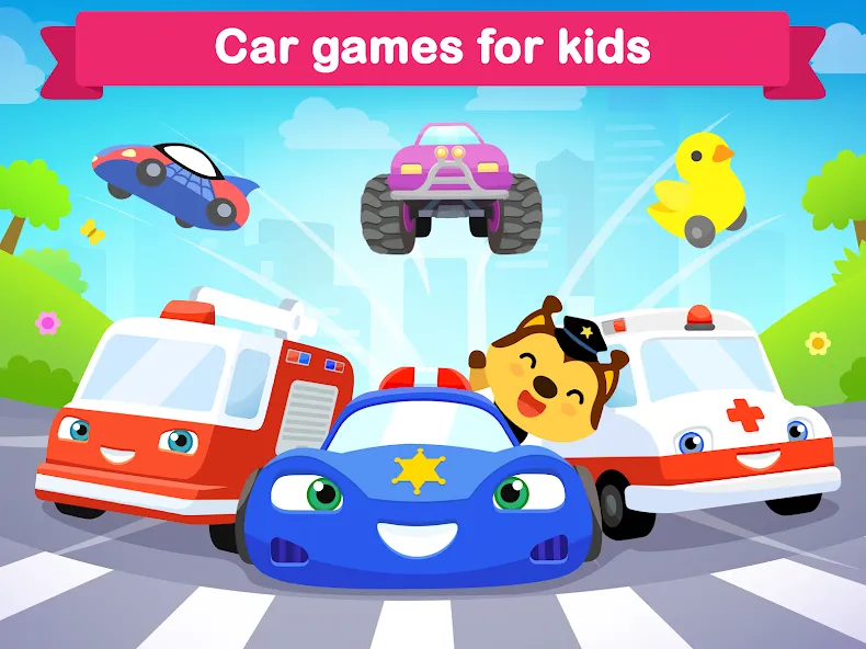 Car games for kids & toddler Mod APK Все открыто — Скачать на Андроид — скриншот 5