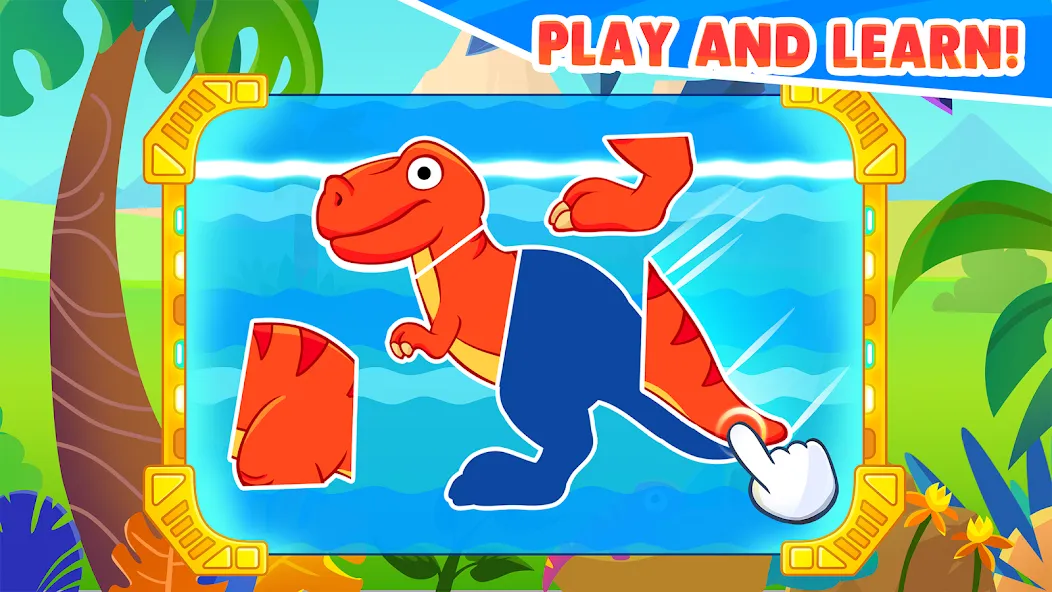 Скачать взломанную Dinosaur games for toddlers — Все открыто — скриншот 2 Скачать взломанную Dinosaur games for toddlers — Все открыто — скриншот 2
