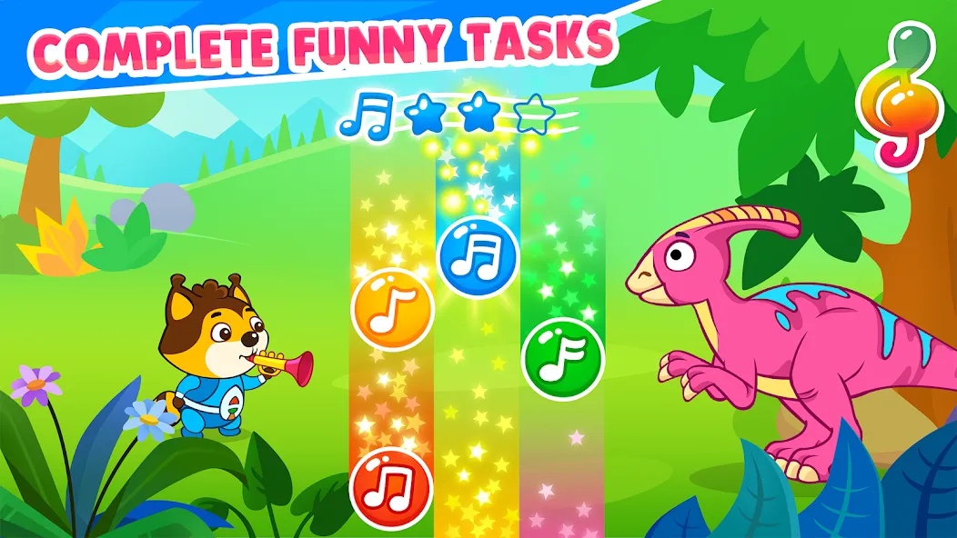 Скачать взломанную Dinosaur games for toddlers — Все открыто — скриншот 3 Скачать взломанную Dinosaur games for toddlers — Все открыто — скриншот 3