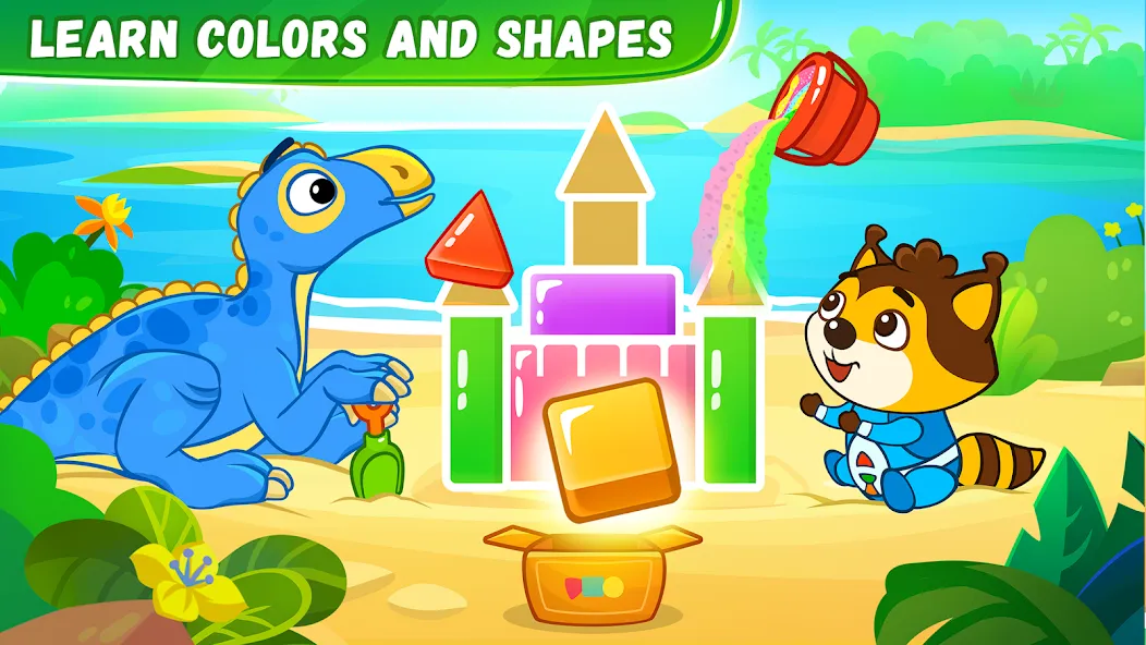 Взломанная Games for kids 3 years old на Андроид — Все уровни разблокированы — скриншот 4