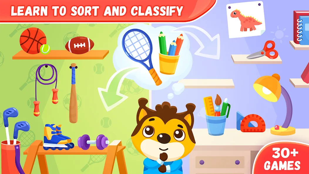 Educational games for kids 2-4 — Все уровни разблокированы — скриншот 3