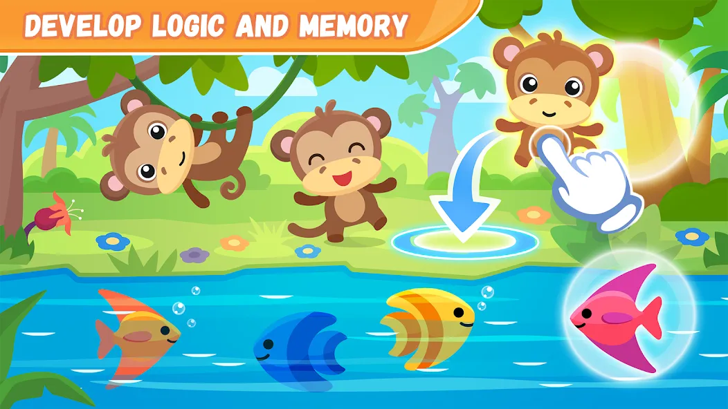 Educational games for kids 2-4 — Все уровни разблокированы — скриншот 4