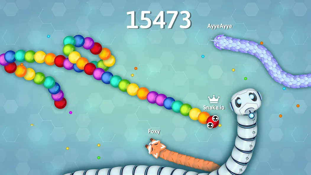 Скачать Snake.io - Fun Snake .io Games — Последняя версия (Много денег) — скриншот 2