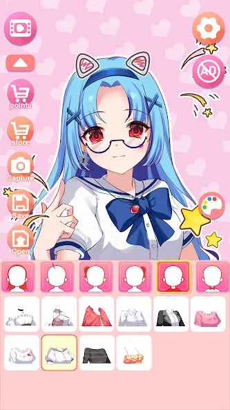 Viya Avatar Maker:emoji MOD — Все разблокировано на Андроид — скриншот 4