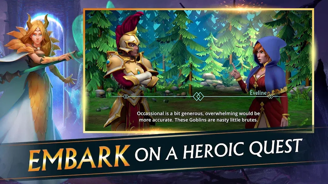 Puzzle Quest 3 - Match 3 RPG MOD — Много денег на Андроид — скриншот 5