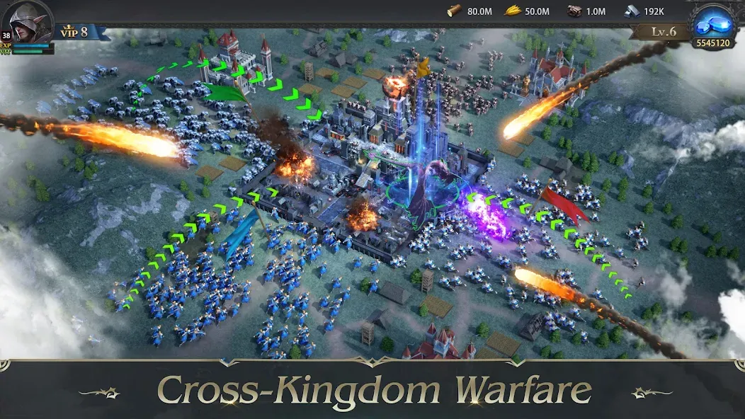 Rise of the Kings на Андроид — Мод Много денег и ресурсов — скриншот 4
