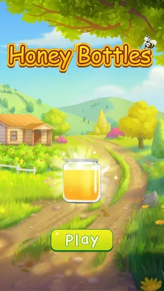 Скачать Honey Bottles - merge puzzle с модом — Много денег — скриншот 1