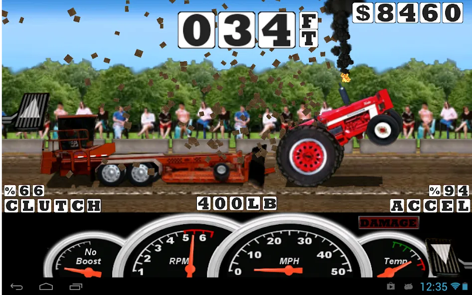 Tractor Pull Mod APK Много денег — Скачать на Андроид — скриншот 5