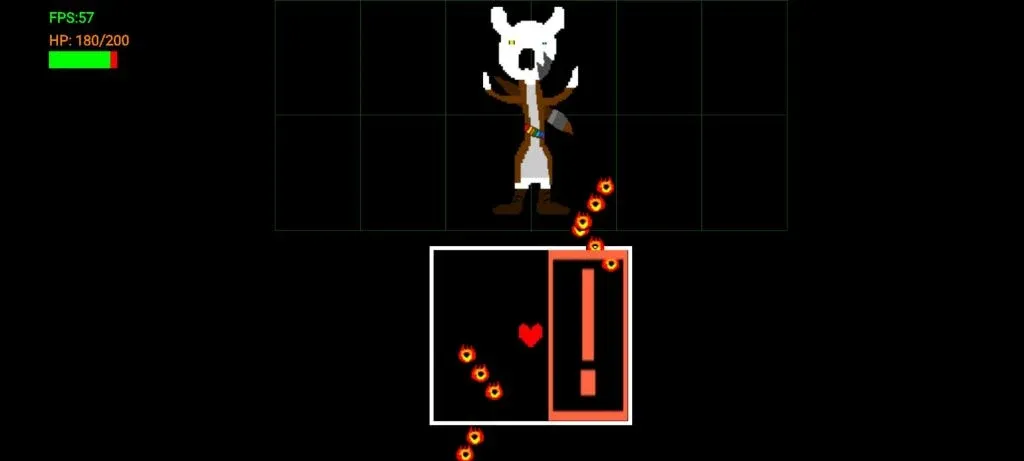 Скачать BattleTale boss fight fangame с модом — Бессмертие — скриншот 1