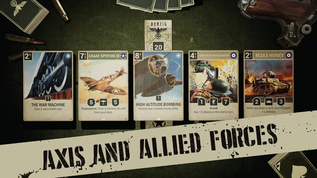 KARDS - The WW2 Card Game MOD APK — Все карты открыты — скриншот 3