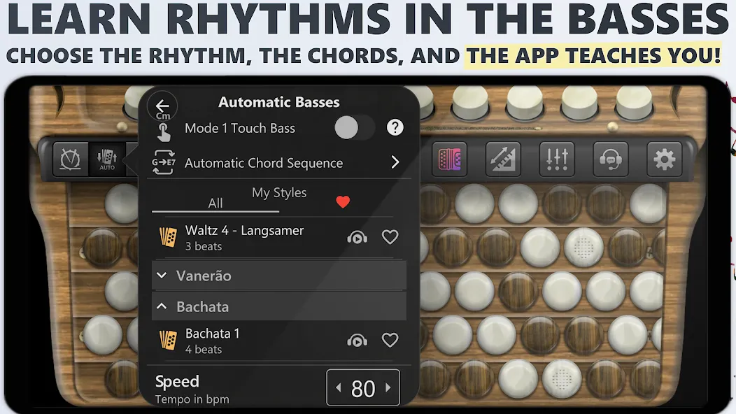 Скачать взломанную Accordion Chromatic Button — Все аккордеоны разблокированы — скриншот 4