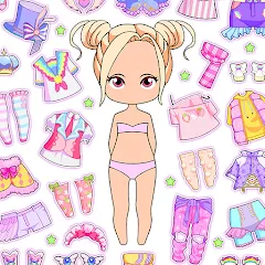 Chibi Doll Dress Up Games MOD — Все открыто на Андроид