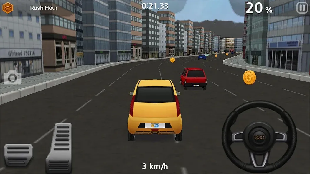 Скачать Dr. Driving 2 на телефон — Много денег — скриншот 1