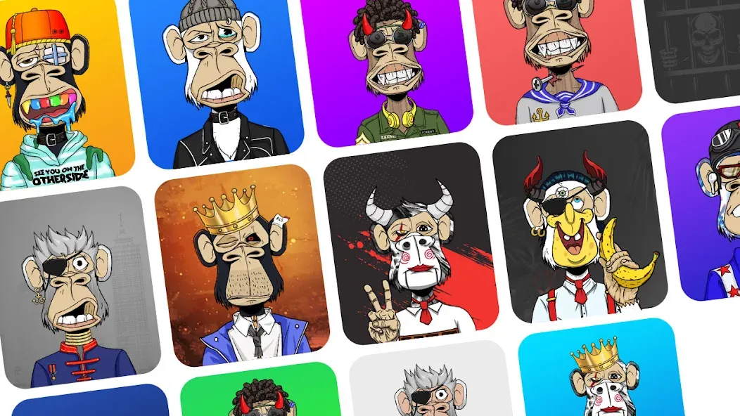 Bored Ape Maker - NFT Art — Взломанная версия (Все разблокировано) — скриншот 1