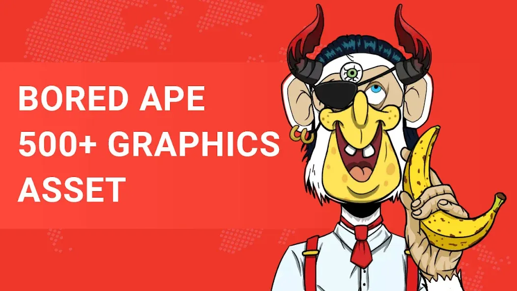 Bored Ape Maker - NFT Art — Взломанная версия (Все разблокировано) — скриншот 4