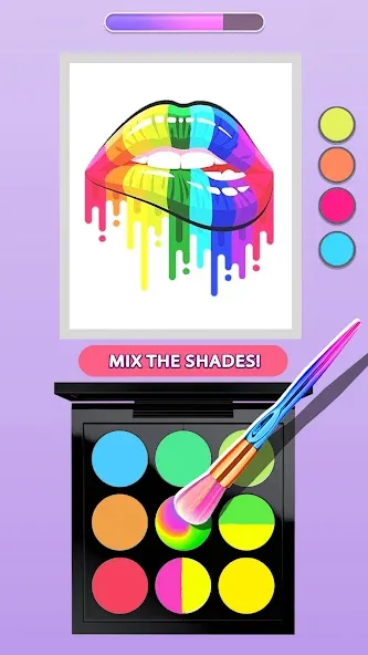 Скачать Makeup Kit - Color Mixing — Все разблокировано — скриншот 1