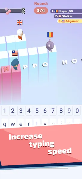 Скачать A4 Typer - Play and increase y на Android — Все открыто — скриншот 1
