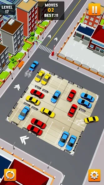 Взломанная Park Master: Car Parking Jam на Андроид — Много денег и без рекламы — скриншот 1 Взломанная Park Master: Car Parking Jam на Андроид — Много денег и без рекламы — скриншот 1