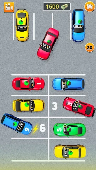 Взломанная Park Master: Car Parking Jam на Андроид — Много денег и без рекламы — скриншот 2 Взломанная Park Master: Car Parking Jam на Андроид — Много денег и без рекламы — скриншот 2