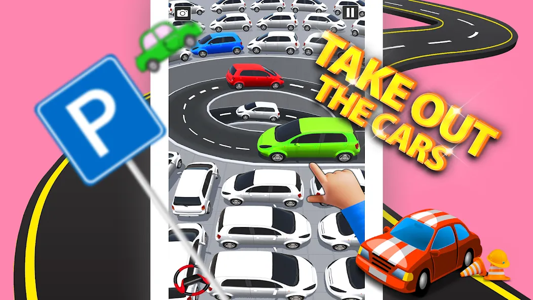 Взломанная Park Master: Car Parking Jam на Андроид — Много денег и без рекламы — скриншот 3 Взломанная Park Master: Car Parking Jam на Андроид — Много денег и без рекламы — скриншот 3
