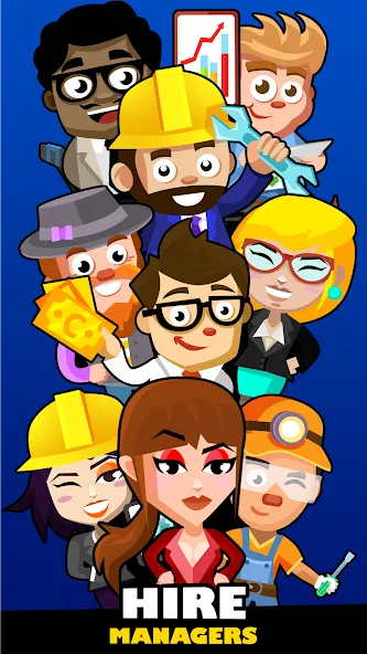 Скачать Idle Smartphone Tycoon Factory на телефон — Много денег — скриншот 3