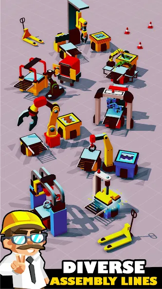 Скачать Idle Smartphone Tycoon Factory на телефон — Много денег — скриншот 4
