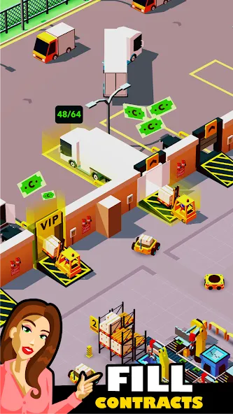 Скачать Idle Smartphone Tycoon Factory на телефон — Много денег — скриншот 5