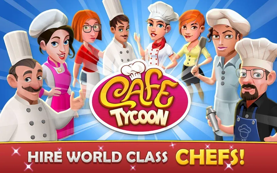 Скачать Cafe Tycoon – Cooking & Fun на телефон — Много денег — скриншот 2