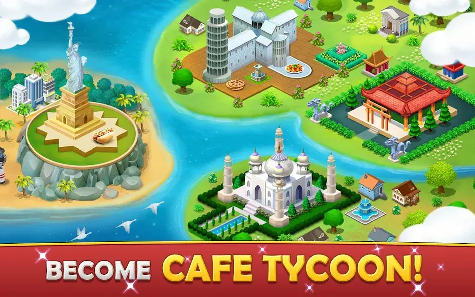 Скачать Cafe Tycoon – Cooking & Fun на телефон — Много денег — скриншот 5